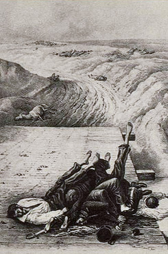 Фабер дю Фор, Христиан Вильгельм фон. Мост на Колоче близ Бородино 17 сент. 1812 г.