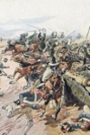 Самокиш, Николай Семенович. Атака Каргопольского драгунского полка на французскую артиллерию, 1812 г.