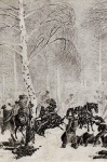Фабер дю Фор, Христиан Вильгельм фон. Отступление французской армии между Корытней и Красным 15 ноября 1812 г.