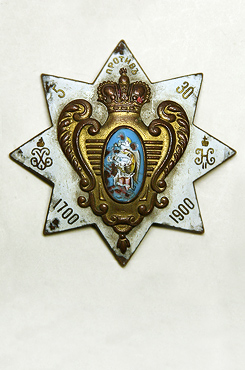 Знак 5-го гренадерского Киевского Его Императорского Высочества Наследника Цесаревича полка