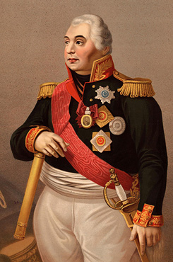Генерал-фельдмаршал князь Михаил Илларионович Голенищев-Кутузов, главнокомандующий русской армией в 1812 году