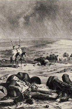 Фабер дю Фор, Христиан Вильгельм фон. Бородинское поле битвы 17 сент. 1812 г.